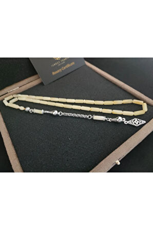 Kadife VIP Kutulu Gümüş Püsküllü Hatasız 11.10 Gr. Baltık Kraliçe Kaya Damla Sertifikalı 8305