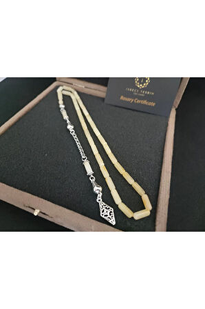 Kadife VIP Kutulu Gümüş Püsküllü Hatasız 11.10 Gr. Baltık Kraliçe Kaya Damla Sertifikalı 8305
