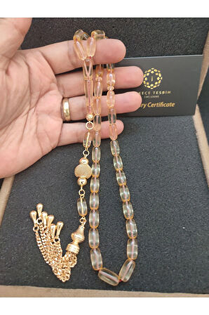 Gümüş Püsküllü 2 Yedek Habbeli VIP Kutulu 19.62 Gr. Ukrayna Kaya Damla Sertifikalı 8316