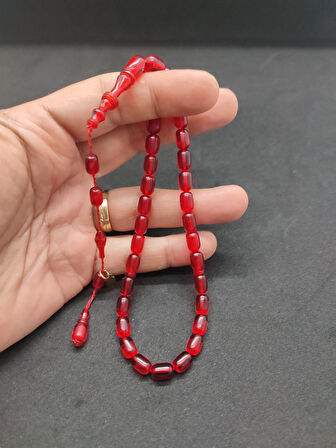 Başka Yerde Yok!!! Furkan Gül Usta Eseri Halkalı İmame El Boy Yemen Zar Kehribar Sertifikalı 8328