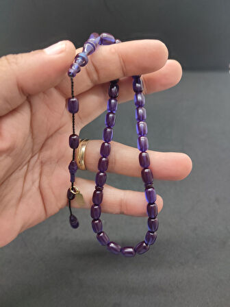 Başka Yerde Yok!!! Furkan Gül Usta Eseri Halkalı İmame El Boy Ateş-i Kehribar Sertifikalı 8334