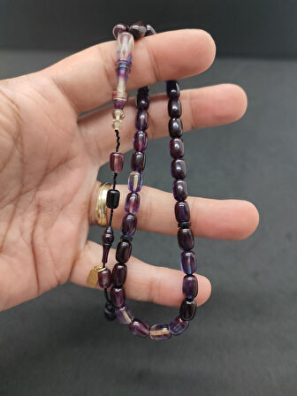 Başka Yerde Yok!!! Furkan Gül Usta Eseri Halkalı İmame El Boy Ateş-i Kehribar Sertifikalı 8337