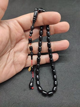 Başka Yerde Yok!!! Furkan Gül Usta Eseri Halkalı İmame El Boy Sıkma Kehribar Sertifikalı 8340