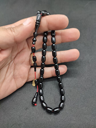 Başka Yerde Yok!!! Furkan Gül Usta Eseri Halkalı İmame El Boy Sıkma Kehribar Sertifikalı 8340