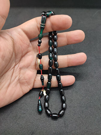 Başka Yerde Yok!!! Furkan Gül Usta Eseri Halkalı İmame El Boy Sıkma Kehribar Sertifikalı 8345