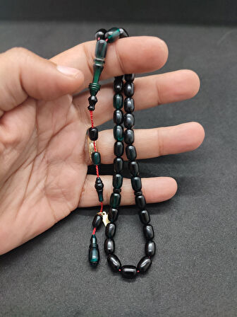 Başka Yerde Yok!!! Furkan Gül Usta Eseri Halkalı İmame El Boy Sıkma Kehribar Sertifikalı 8345