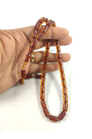 Muhammed Dabbas Usta Eseri Kalemkar İşçilikli Ateş-i Kehribar Sertifikalı 8354