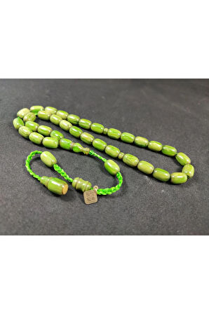 Başka Yerde Yok!!! Junaid Hasan Usta Eseri Eski Usul 12 Kat İpe Dizili Bakalit Sertifikalı 8369