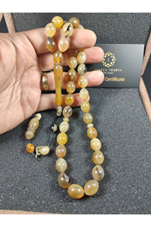 Başka Yerde Yok!!! VIP Kutulu Hakan Kaya Usta Eseri 38 Gr. Gergedan Boynuzu Sertifikalı 8372