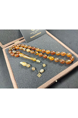 Başka Yerde Yok!!! VIP Kutulu Hakan Kaya Usta Eseri 38 Gr. Gergedan Boynuzu Sertifikalı 8373