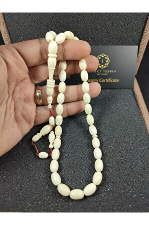 Başka Yerde Yok!!! Bedri Ala Usta Eseri VIP Kutulu 18.50 Gr. Eski Mahjong Oyun Taşı Sertifikalı 8380