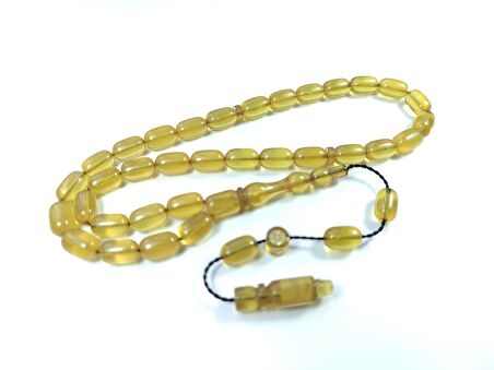 Mehmet Sancaktar Usta İşi İmzalı Mühürlü Sıkma Kehribar Model No 2285