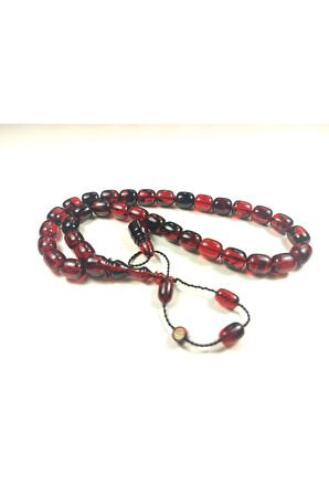 Bünyamin Barlak Usta Eseri Kuru Torna El İşi Tribüşon Ateş-i Kehribar Sertifikalı 5982