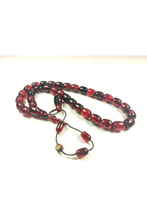 Bünyamin Barlak Usta Eseri Kuru Torna El İşi Tribüşon Ateş-i Kehribar Sertifikalı 5982