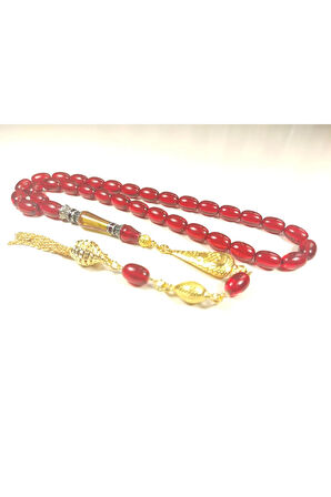 Şevket Alkan  Usta Eseri 925 Ayar Gümüş Nakkaş Alman Zar Kehribar Sertifikalı 5924