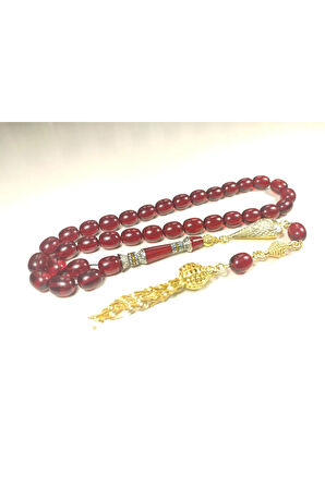 Şevket Alkan  Usta Eseri 925 Ayar Gümüş Nakkaş Alman Zar Kehribar Sertifikalı 5923