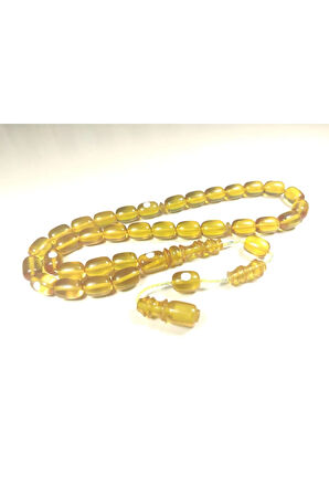 Abdullah Başkale Usta Eseri Objeden Yapılma Patinli Alman Zar  Kehribar Sertifikalı 5890