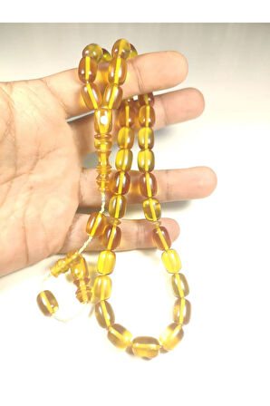 Abdullah Başkale Usta Eseri Objeden Yapılma Patinli Alman Zar  Kehribar Sertifikalı 5890