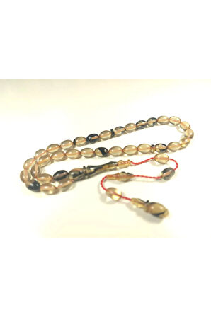 Başka Yerde Yok Abdullah Başkale Usta Eseri Bilek Boy Çift Cila Sıkma Kehribar Sertifikalı 5874