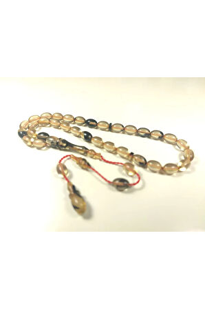 Başka Yerde Yok Abdullah Başkale Usta Eseri Bilek Boy Çift Cila Sıkma Kehribar Sertifikalı 5874