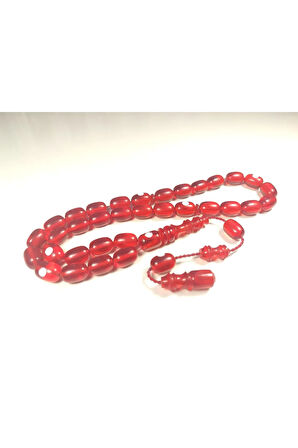 Abdullah Başkale Usta Eseri Objeden Yapılma Patinli Alman Zar Kehribar Sertifikalı 5893