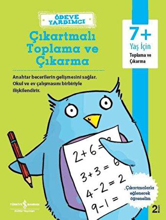 Ödeve Yardımcı Çıkartmalı Toplama ve Çıkarma 7+