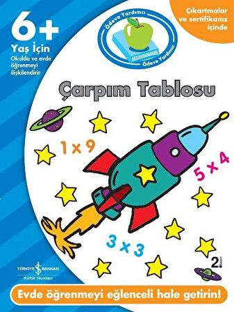 Ödeve Yardımcı Çarpım Tablosu 6+