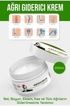 Abdulselim Rahatlatıcı Kremi 200 ml X 2 adet