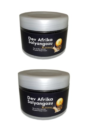 Dev Afrika Salyangoz Yüzde Karısıklık Karsıtı Bakım Kremi 100 ml X 2 adet