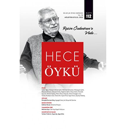 Hece Öykü 112. Sayı Ağustos-Eylül 2022