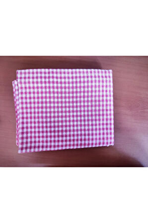 Pembe Pötikare Sofra Bezi ve Piknik Örtüsü - Şık Dekoratif Masa Örtüsü 165x165cm