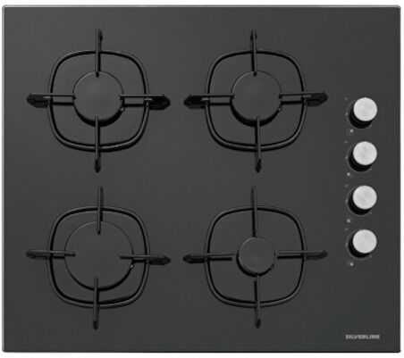 Silverline Siyah Cam Ankastre Set 3420 - CS5335B01 - BO6501B01