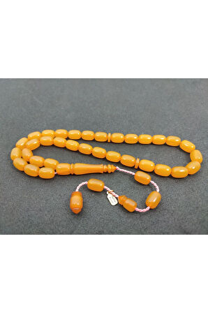 Ayhan Turan Usta Eseri Eski Malzeme Çift Cila Alman Faturan Tesbih Sertifikalı 7542