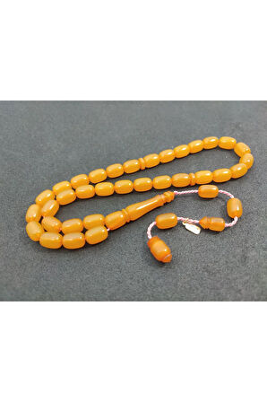 Ayhan Turan Usta Eseri Eski Malzeme Çift Cila Alman Faturan Tesbih Sertifikalı 7542