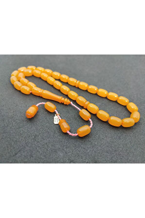 Ayhan Turan Usta Eseri Eski Malzeme Çift Cila Alman Faturan Tesbih Sertifikalı 7542