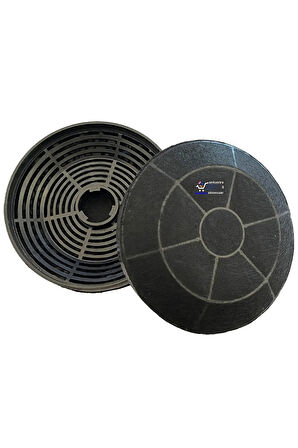 Bde 6050 Hb 7704330210 Bacasız Ankastre Davlumbaz Aspiratör İçin 2'li 1 Takım Karbon Kömür Filtre