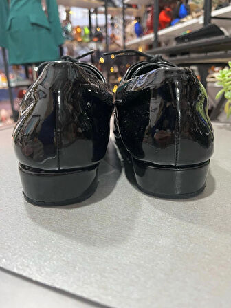 ERKEK SİYAH  RUGAN İÇİ DERİ ASTARLI DANS AYAKKABISI