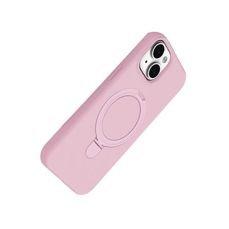 Apple İphone 14 Regal Magsafe Standlı Kapak - Açık Pembe