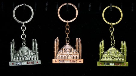 Eco Port Metal Sultanahmet Anahtarlık ALK2219