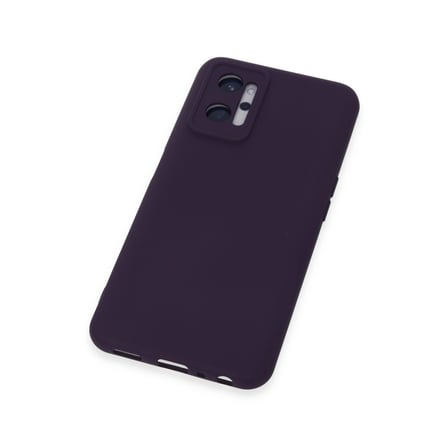 Realme 9i 4g Kılıf Nano İçi Kadife Silikon - Mor
