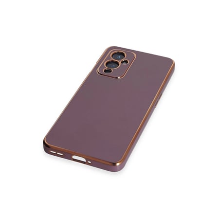 One Plus 9 Kılıf Volet Silikon - Mor