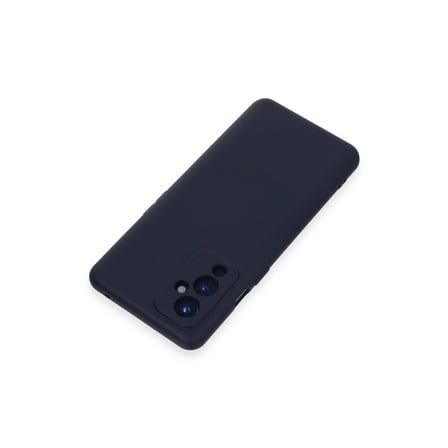 One Plus 9 Kılıf Nano İçi Kadife Silikon - Lacivert