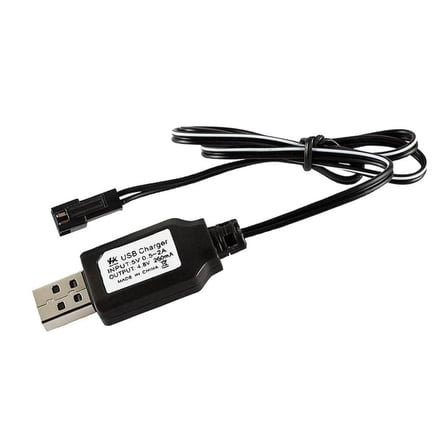Sertec 4.8v Nı-cd / Nı-mh Oyuncak Bataryası Usb Şarj Kablosu