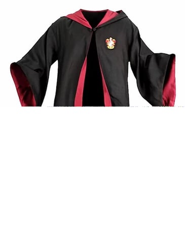 Harry Potter Gryffindor Cübbe Çocuk Boy - Harry Potter Kostümü 7-8 Yaş