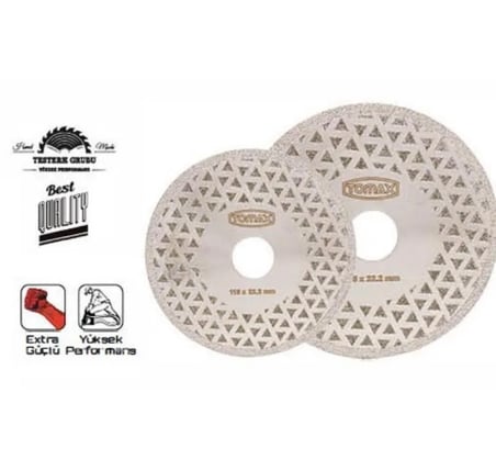 Elektrolize Elmas Kesici Disk - 180 Mm