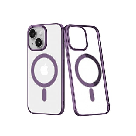 Apple İphone 14 Plus Kılıf Element Magneticsafe Sert Kapak - Mor