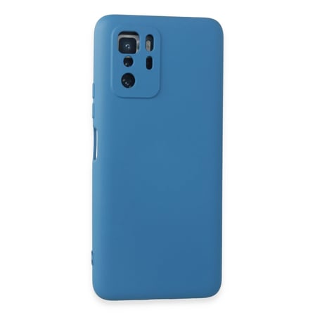 Xiaomi Poco X3 Gt Kılıf Nano İçi Kadife Silikon - Mavi