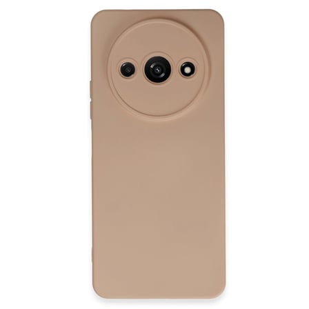Xiaomi Redmi A3 4g Kılıf Nano İçi Kadife Silikon - Pudra