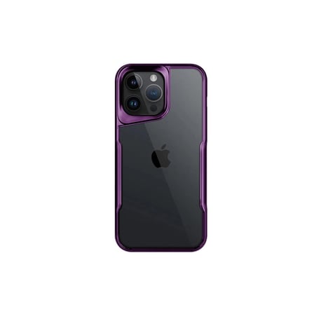 Apple İphone 16 Pro Max Kılıf Boyi Silikon Kapak - Derin Mor