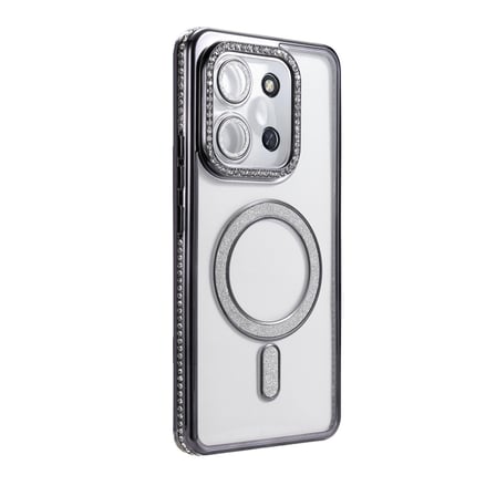 Xiaomi Redmi 15c 4g Joke Simli Magneticsafe Kılıf - Siyah